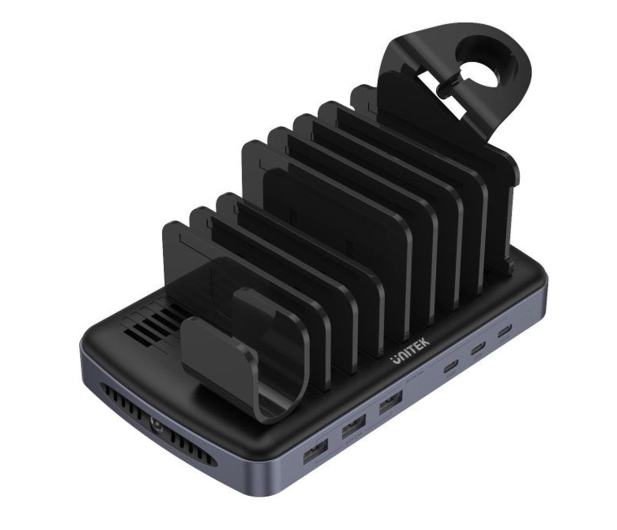 UNITEK Ładowarka sieciowa 80W (3x USB-C, 3x USB-A) P1207B - 1244182 - zdjęcie